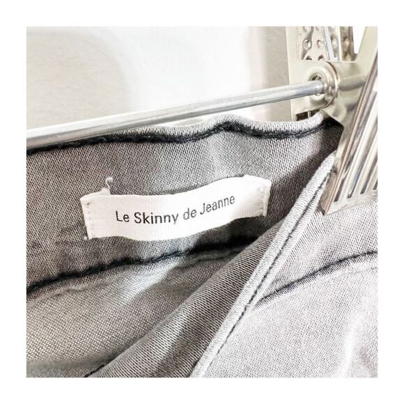 Frame Jeans Womens Le Skinny de Jeanne Acid Wash Gray Ladies 28 - Picture 5 of 7